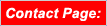 Contact Page
